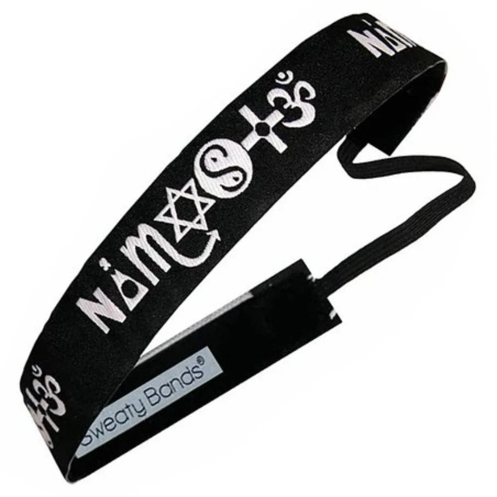 Sweaty Bands Namaste Headband Non-Slip FREE Gift Ships Same Day